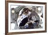 Astronaut In Space Self Portrait-null-Framed Photo
