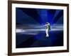 Astronaut in Space-Jason Reed-Framed Photographic Print
