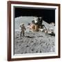 Astronaut James Irwin (1930-199) Gives a Salute on the Moon, 1971-null-Framed Photographic Print