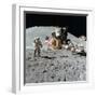 Astronaut James Irwin (1930-199) Gives a Salute on the Moon, 1971-null-Framed Photographic Print