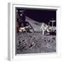 Astronaut James Irwin Loads the Lunar Roving Vehicle at the Hadley-Apennine Landing Site, 1971-null-Framed Photographic Print