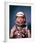 Astronaut John Glenn in a Mercury Program Pressure Suit and Helmet-Ralph Morse-Framed Premium Photographic Print