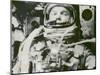 Astronaut John Glenn in Earth Orbit-null-Mounted Photo