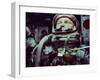 Astronaut John Glenn in Earth Orbit-null-Framed Photo