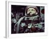 Astronaut John Glenn in Earth Orbit-null-Framed Photo