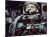 Astronaut John Glenn in Earth Orbit-null-Mounted Photo