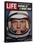 Astronaut John Glenn, Making of a Brave Man, February 2, 1962-Ralph Morse-Framed Stretched Canvas