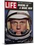 Astronaut John Glenn, Making of a Brave Man, February 2, 1962-Ralph Morse-Mounted Premium Photographic Print