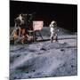 Astronaut John Young During Apollo 16 Moon Walk-null-Mounted Premium Photographic Print