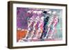 Astronaut Moonwalk, 2014 (mixed media on canvas)-Teis Albers-Framed Giclee Print