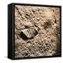 Astronaut's Footprint on the Moon-null-Framed Stretched Canvas