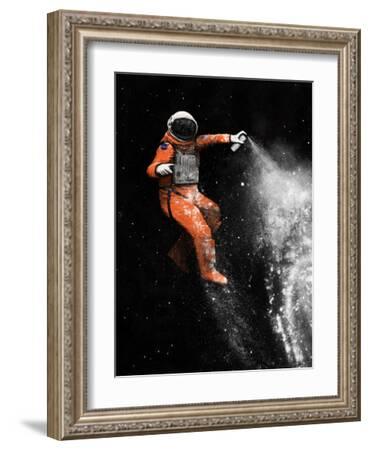 Astronaut-Florent Bodart-Framed Art Print