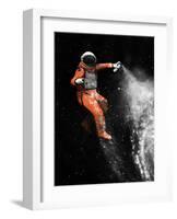 Astronaut-Florent Bodart-Framed Art Print