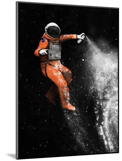Astronaut-Florent Bodart-Mounted Print
