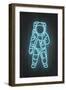 Astronaut-Octavian Mielu-Framed Art Print