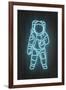 Astronaut-Octavian Mielu-Framed Art Print