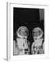 Astronauts Edward H. White and James A. Mcdivitt, in Space Suits Ready for Flight in Gemini Iv-null-Framed Premium Photographic Print