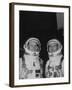 Astronauts Edward H. White and James A. Mcdivitt, in Space Suits Ready for Flight in Gemini Iv-null-Framed Premium Photographic Print