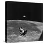 Astronauts in Apollo 11 Spacecraft, on Return Trip to Earth After Collecting Souvenirs-null-Stretched Canvas