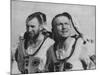 Astronauts James A. Lovell Jr, and Frank Borman, Arriving on USS "Wasp" of Gemini 7 Flight-null-Mounted Premium Photographic Print