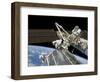 Astronauts Perform a Series of Tasks on the Exterior of the International Space Station-null-Framed Photographic Print