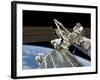 Astronauts Perform a Series of Tasks on the Exterior of the International Space Station-null-Framed Photographic Print