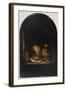 Astronomer by Candlelight, c.1650-Gerrit or Gerard Dou-Framed Giclee Print