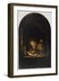 Astronomer by Candlelight, c.1650-Gerrit or Gerard Dou-Framed Giclee Print