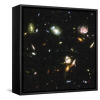 Astronomers at Space Telescope Science Institute Unveiled the Deepest Portrait of Universe, 2004-null-Framed Stretched Canvas