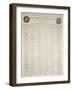 Astronomical Almanac for the Year 1797-null-Framed Giclee Print