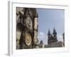 Astronomical Clock, and Church of Our Lady before Tyn, Old Town Square, Prague, Czech Republic-Martin Child-Framed Photographic Print
