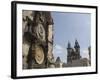 Astronomical Clock, and Church of Our Lady before Tyn, Old Town Square, Prague, Czech Republic-Martin Child-Framed Photographic Print