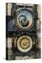 Astronomical Clock and Josef Manes' Calendar-Josef Manes-Stretched Canvas