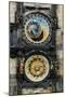 Astronomical Clock and Josef Manes' Calendar-Josef Manes-Mounted Art Print