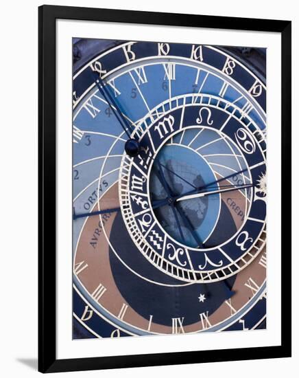 Astronomical Clock, Old Town Hall, Old Town Square, Prague, Czech Republic-Jon Arnold-Framed Photographic Print