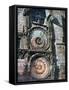 Astronomical Clock, Old Town Hall, Prague, Czech Republic, 1943-null-Framed Stretched Canvas