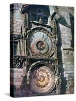 Astronomical Clock, Old Town Hall, Prague, Czech Republic, 1943-null-Stretched Canvas