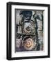 Astronomical Clock, Old Town Hall, Prague, Czech Republic, 1943-null-Framed Giclee Print