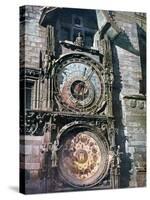 Astronomical Clock, Old Town Hall, Prague, Czech Republic, 1943-null-Stretched Canvas
