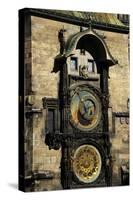 Astronomical Clock, Old Town Hall, Prague, Czech Republic-null-Stretched Canvas