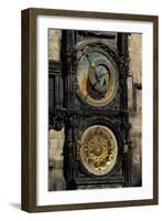 Astronomical Clock, Old Town Hall, Prague, Czech Republic-null-Framed Giclee Print