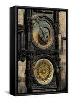 Astronomical Clock, Old Town Hall, Prague, Czech Republic-null-Framed Stretched Canvas