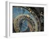 Astronomical Clock on Old Town Hall, Prague, Czech Republic-David Barnes-Framed Photographic Print