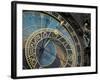 Astronomical Clock on Old Town Hall, Prague, Czech Republic-David Barnes-Framed Photographic Print