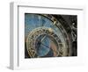 Astronomical Clock on Old Town Hall, Prague, Czech Republic-David Barnes-Framed Photographic Print