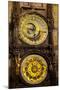 Astronomical Clock on the Town Hall, Old Town Square, Prague, Czech Republic-Miles Ertman-Mounted Photographic Print