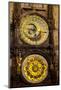 Astronomical Clock on the Town Hall, Old Town Square, Prague, Czech Republic-Miles Ertman-Mounted Photographic Print
