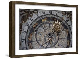 Astronomical Clock, Primatial Cathedral of Saints John Baptist and Stephen, France-null-Framed Giclee Print