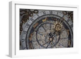 Astronomical Clock, Primatial Cathedral of Saints John Baptist and Stephen, France-null-Framed Giclee Print
