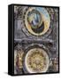 Astronomical Clock, Town Hall, Old Town Square, Old Town, Prague, Czech Republic, Europe-Martin Child-Framed Stretched Canvas